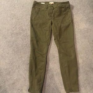 Loft dress pants Olive